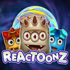 Reactoonz logo by Play’n GO Fambet Casino